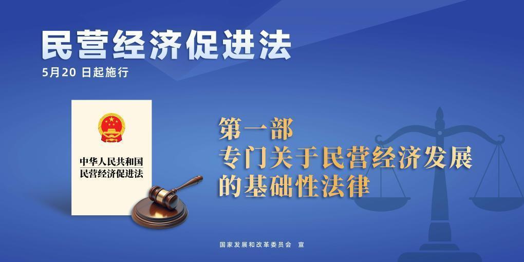 民營經(jīng)濟促進法施行，這些內(nèi)容值得關注